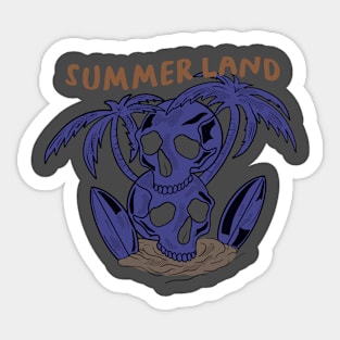 summer land Sticker